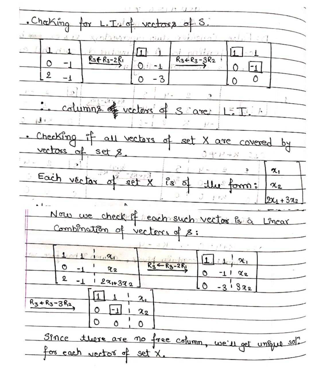 Linear Algebra GO Classes CS/DA 2025 Weekly Quiz 4 Linear Algebra