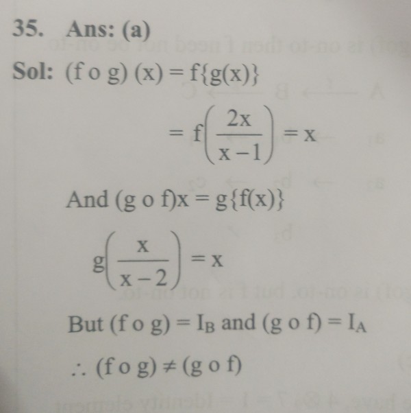 Set Theory & Algebra: Functions