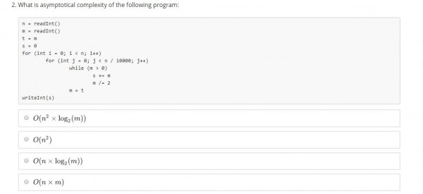 Time Complexity Gate Overflow