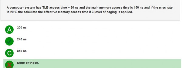 Operating System: Os TLB question