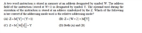 CO and Architecture: Relative Addressing Mode