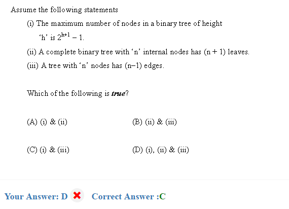 DS: Question Binary tree