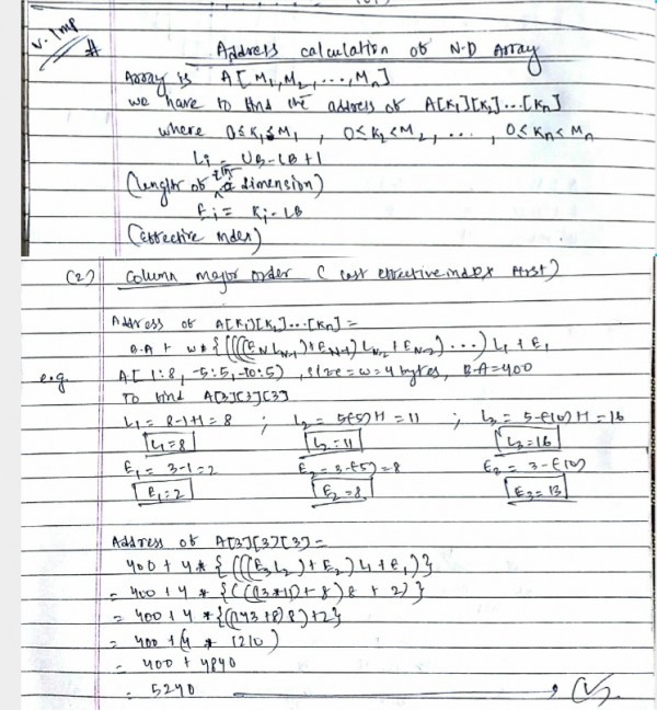 Programming in C: multidimensional aaray