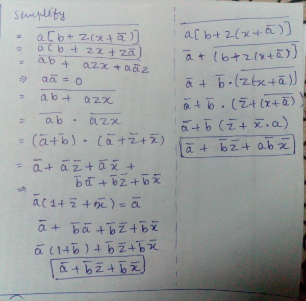 Digital Logic: Boolean Algebra