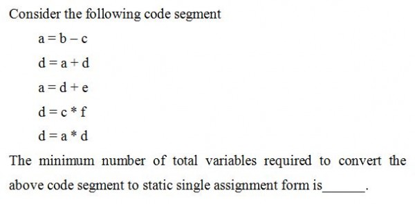 static single assignment algorithm