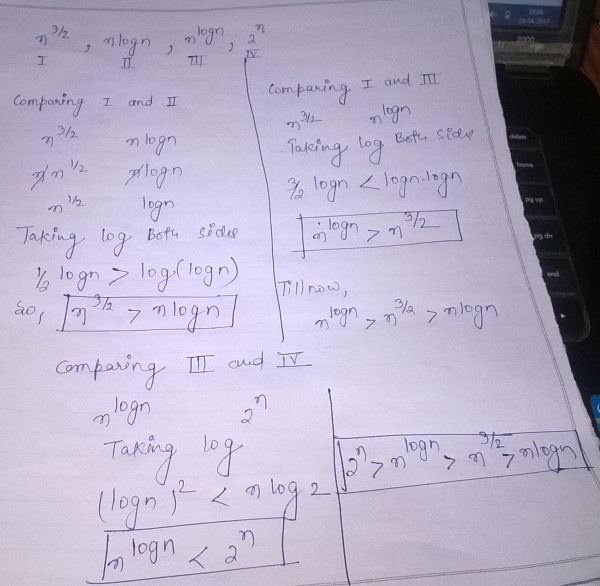 Time Complexity Gate Overflow