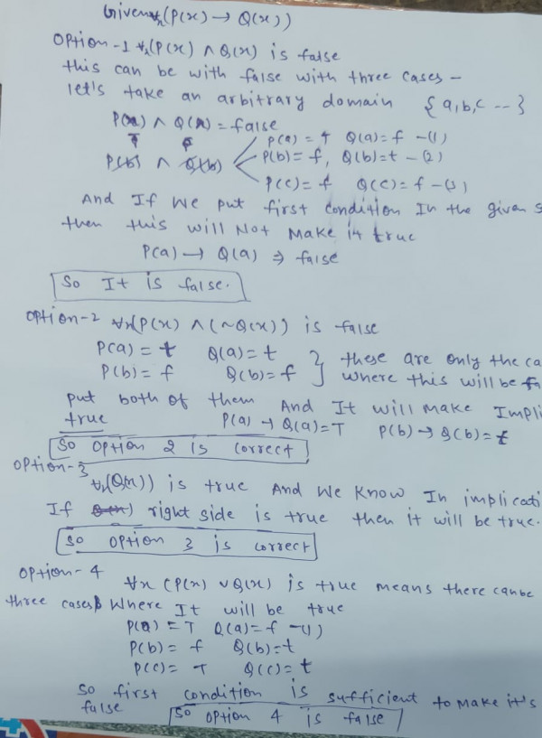 Mathematical Logic: GO Classes CS Test Series 2025 | Discrete ...
