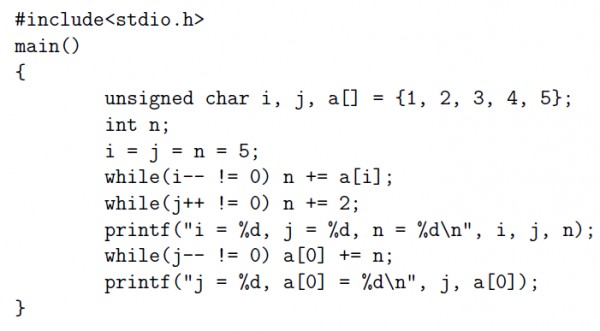 What Will Be The Output Of The Following C Program If You Think It Will Give A Runtime Error You Need To Mention It Gate Overflow