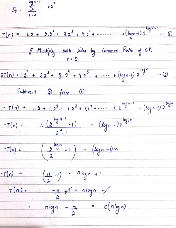 Finding Time Complexity