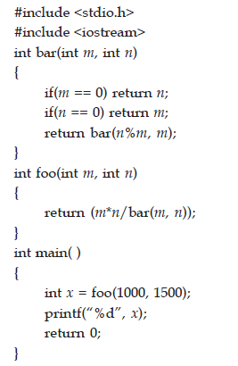 Programming in C: Output of the following C Program