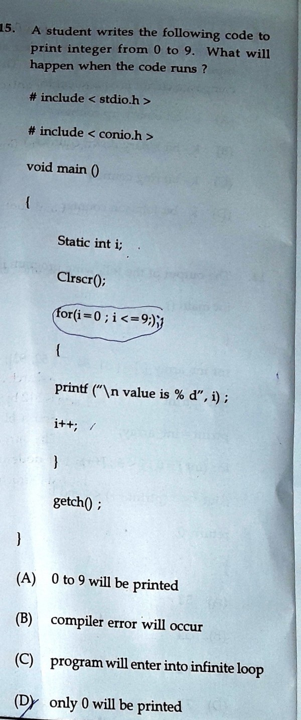 Programming in C: output