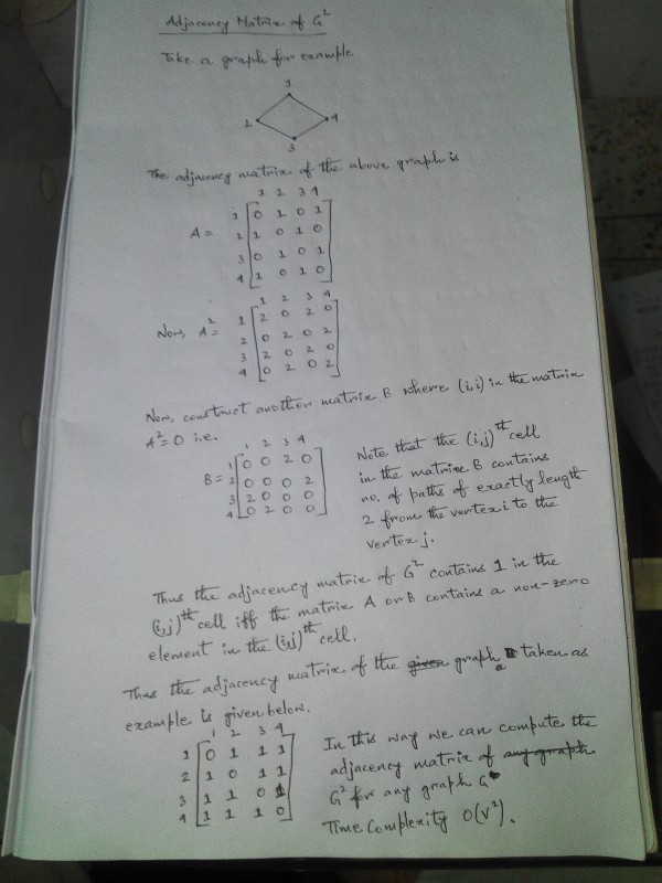 Algorithms: Coreman :Graph Algorithms