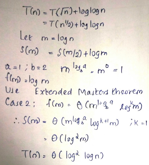 Algorithms: Time complexity