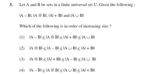 Set Theory & Algebra: A xor B in Set