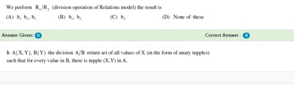 Databases: Division Operator