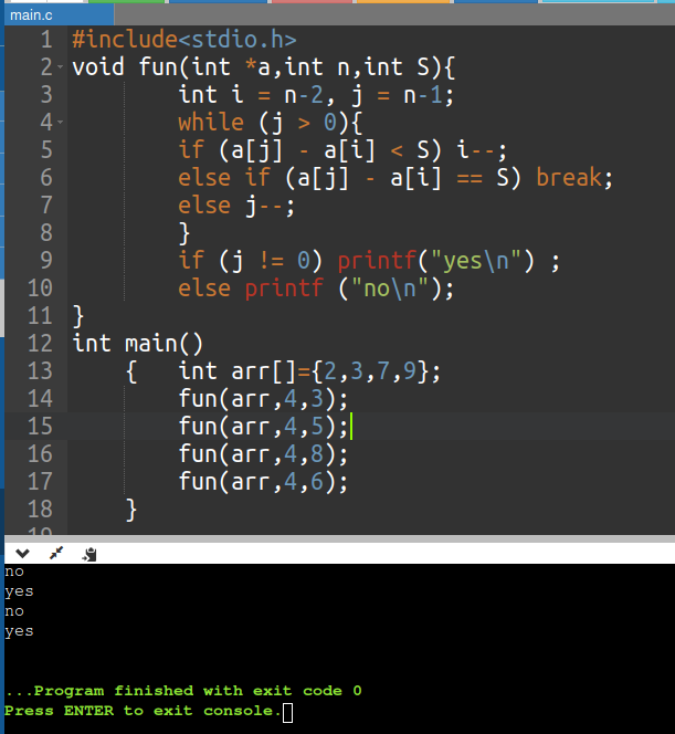 Programming in C: GATE IT 2005 | Question: 58