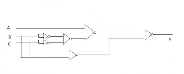 Digital Logic Minimum Number Of Nand Gates For Logic Circuit