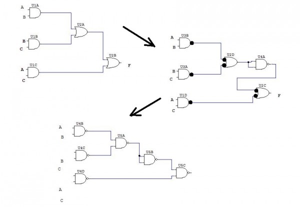 Minimum Number Of Nand Gates For Logic Circuit Gate Overflow